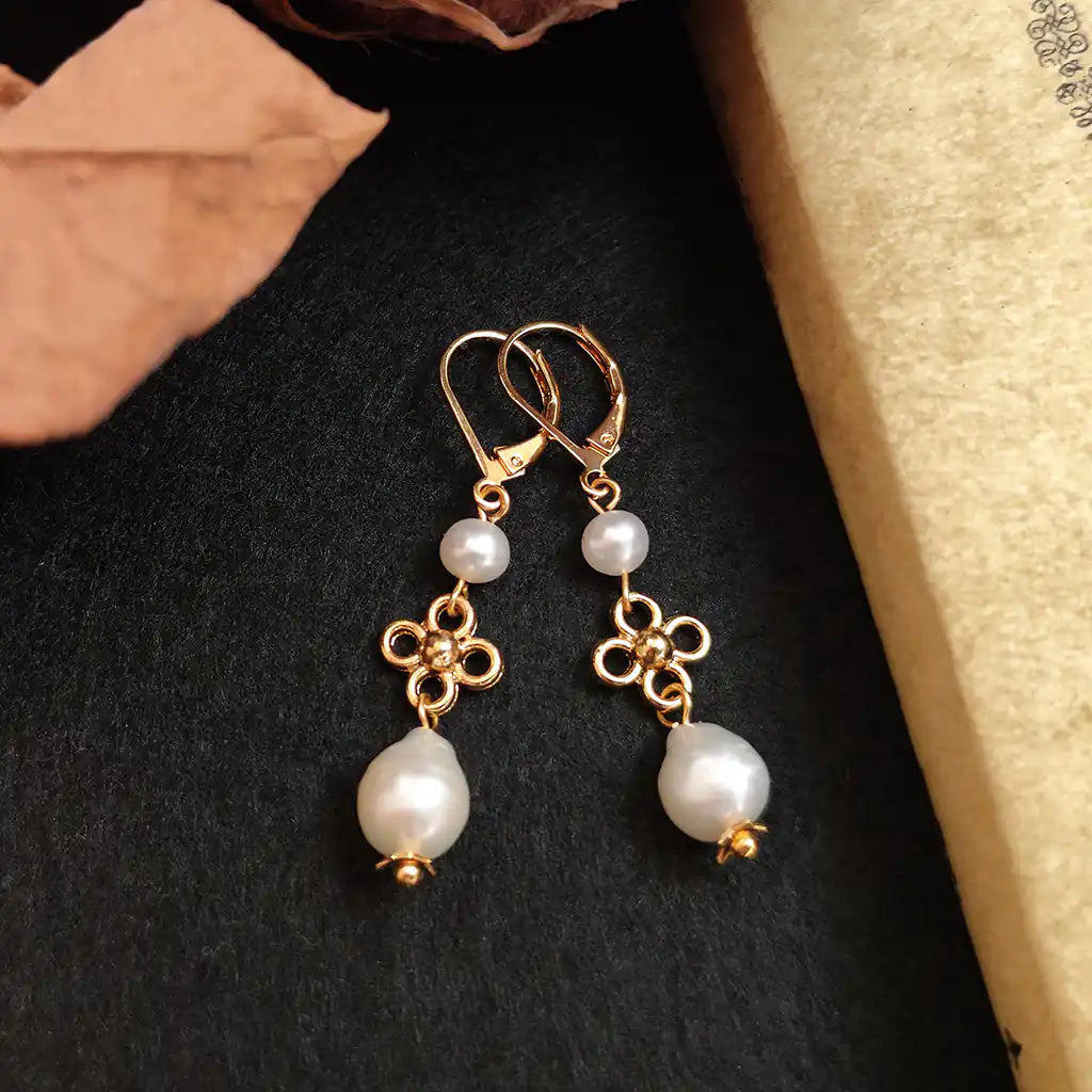 Boucles d'oreilles Renaissance Hermine