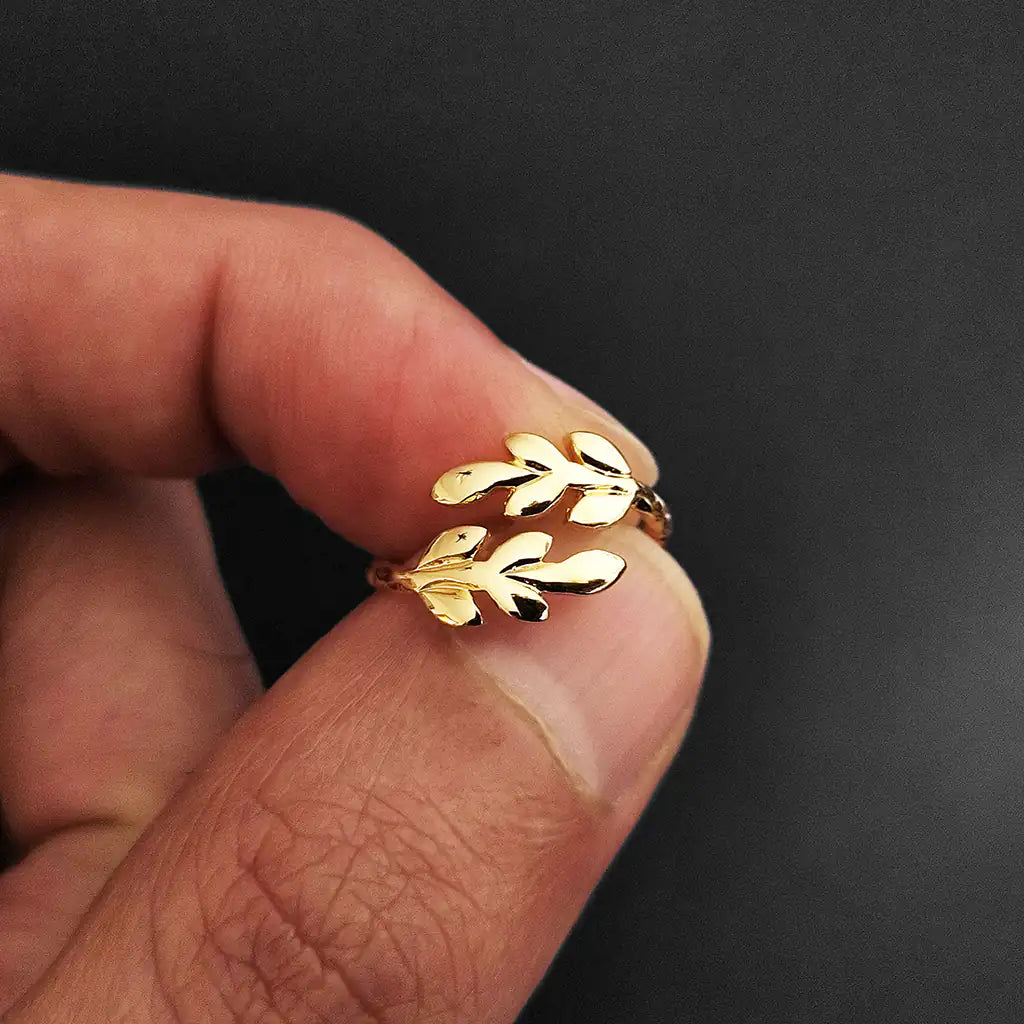 Bague romaine en laurier