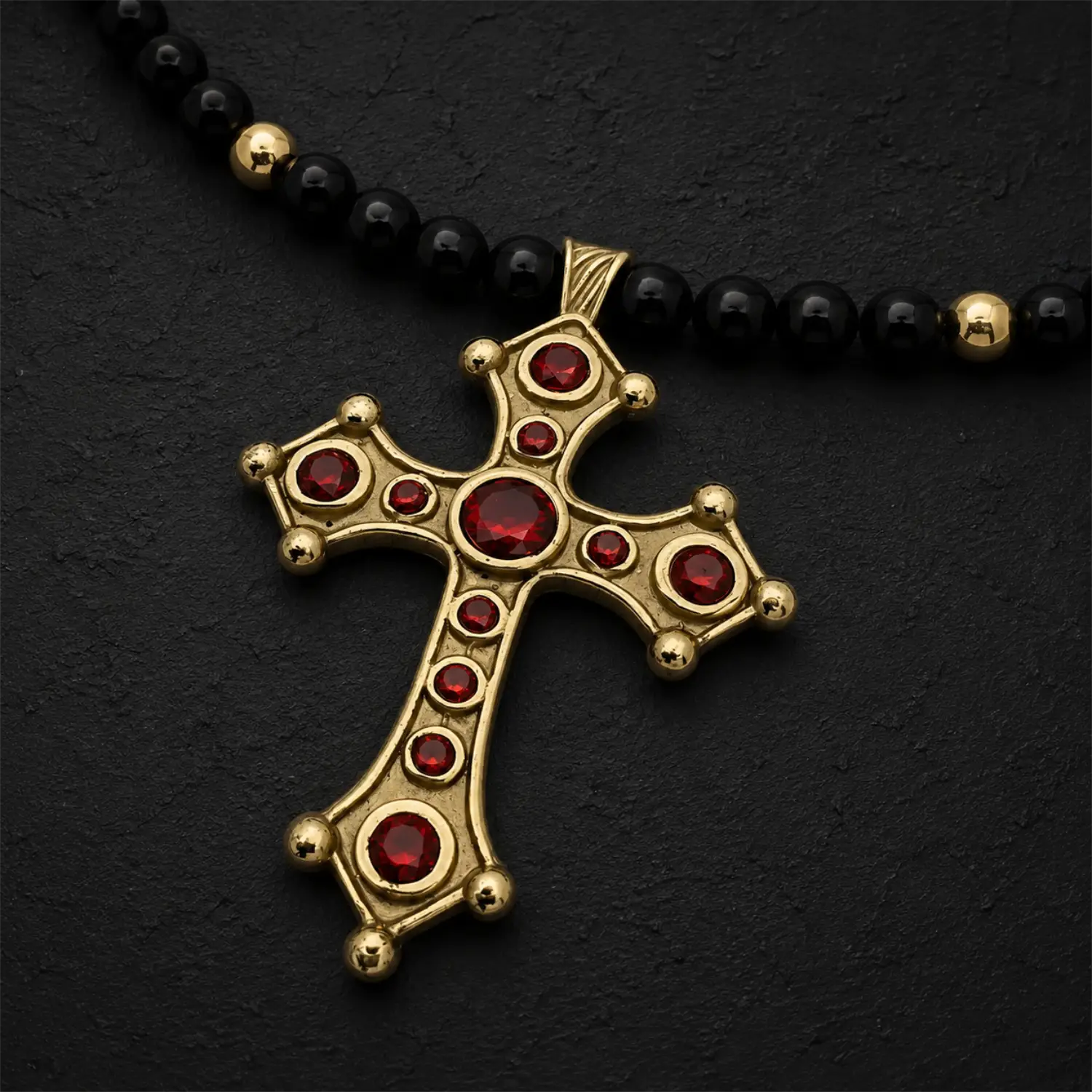 Renaissance Onyx Necklace Ginevra – Renaroque