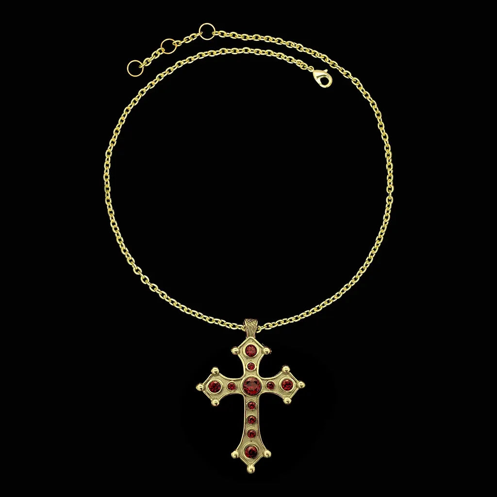 Renaissance Brass Chain Necklace Ginevra