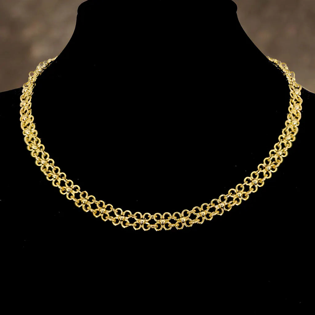 Collar Renacentista Costanza Oro