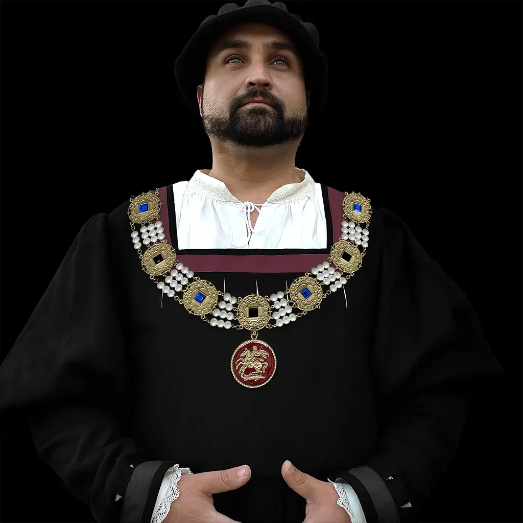 St George and The Dragon Livery Collar