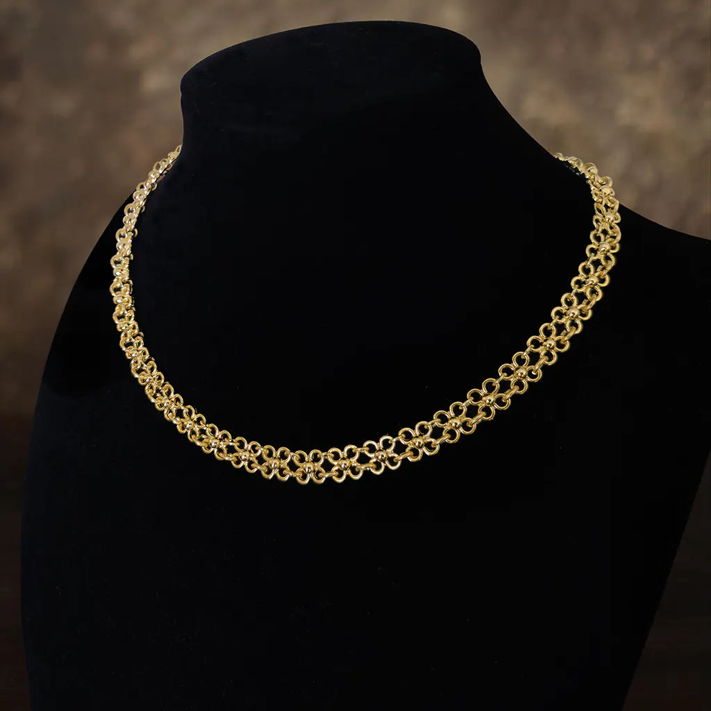 Collar Renacentista Costanza Oro