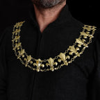 Collier de fonction Lis - Finition laiton