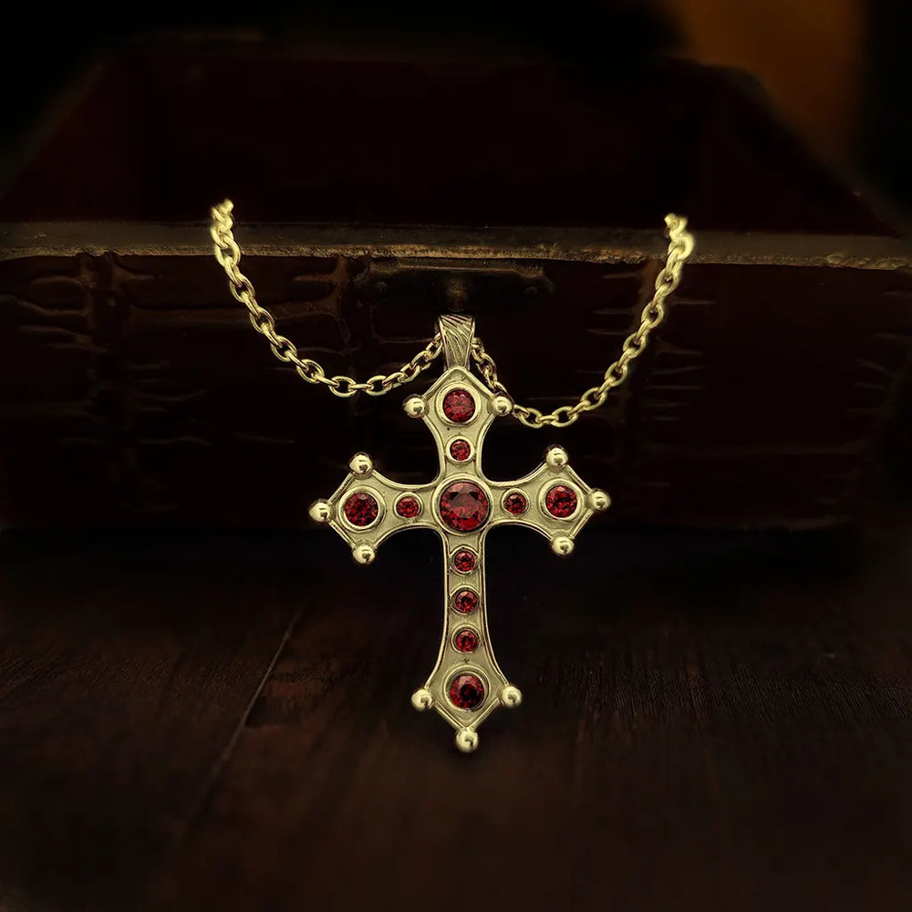 Renaissance Brass Chain Necklace Ginevra