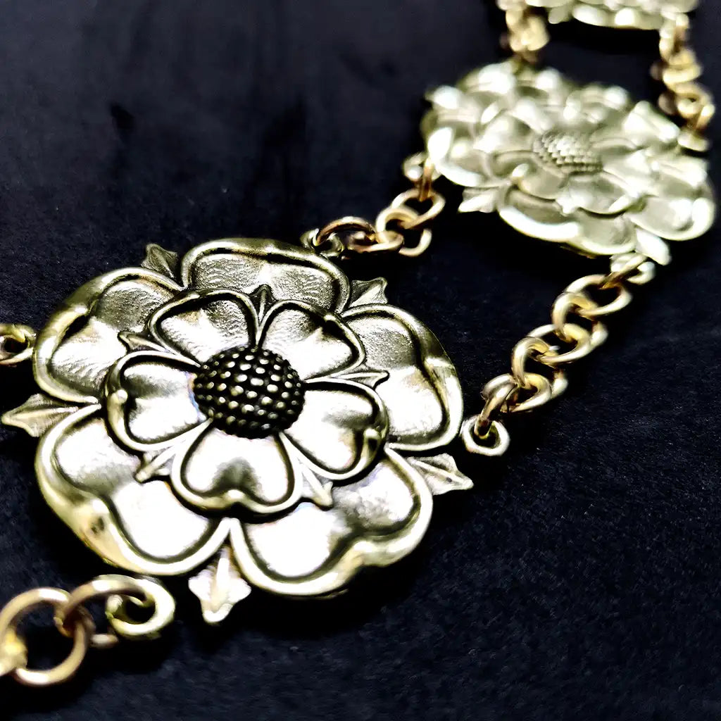 Amtskette mit Tudor-Rosen und Kette