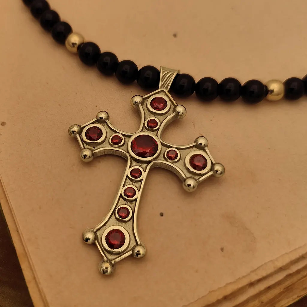 Collar Renacentista con Onyx Ginebra