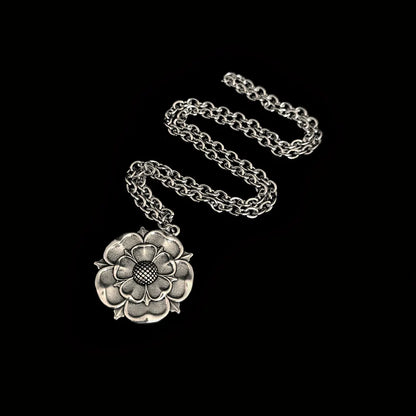 Tudor Rose Chain Silver