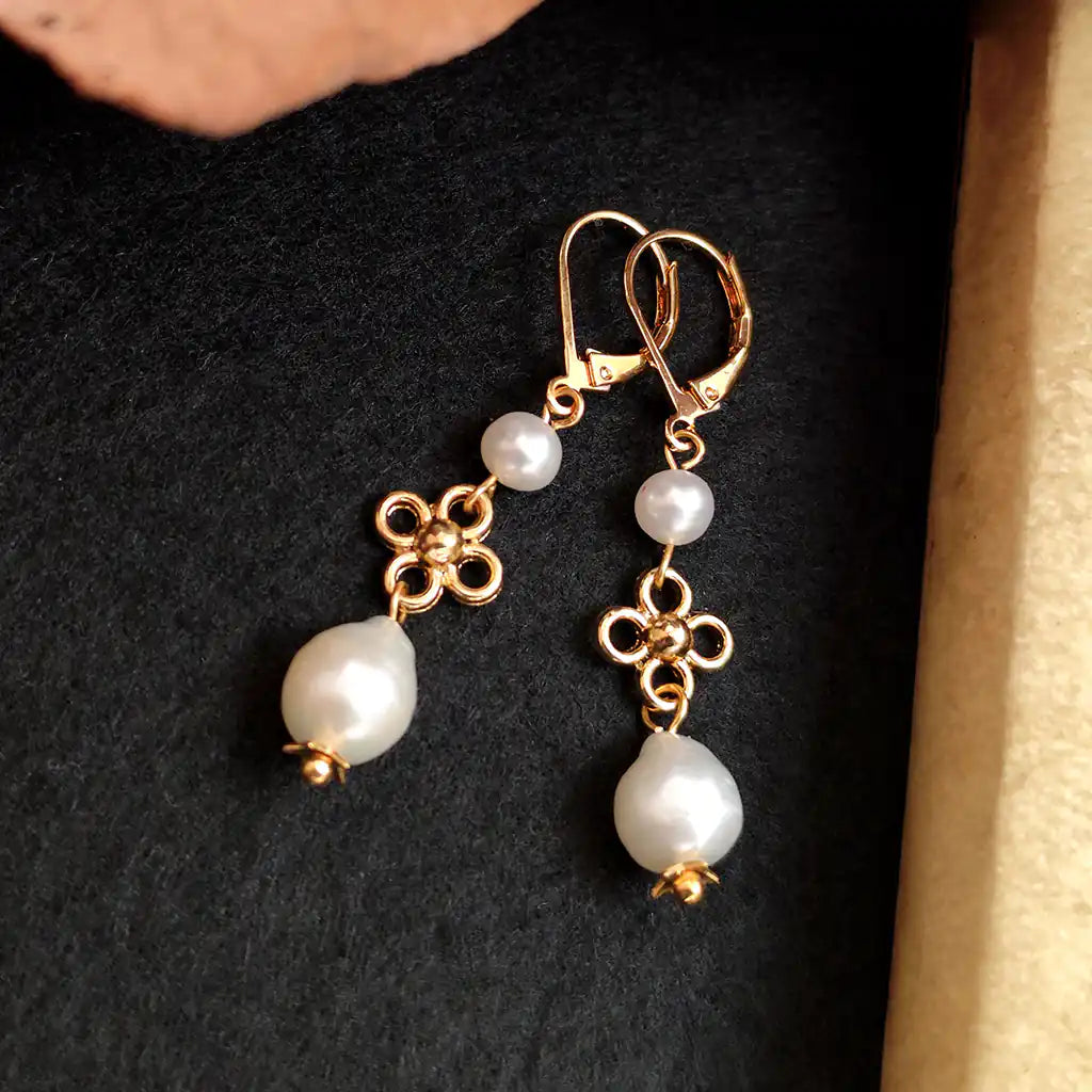 Pendientes Renacentistas Ermine