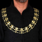 Collier de fonction Lis - Finition laiton