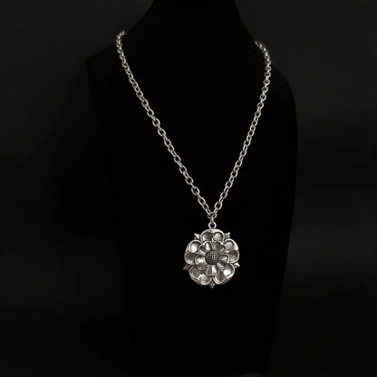 Tudor Rose Chain Silver