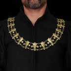 Collier de fonction Lis - Finition laiton