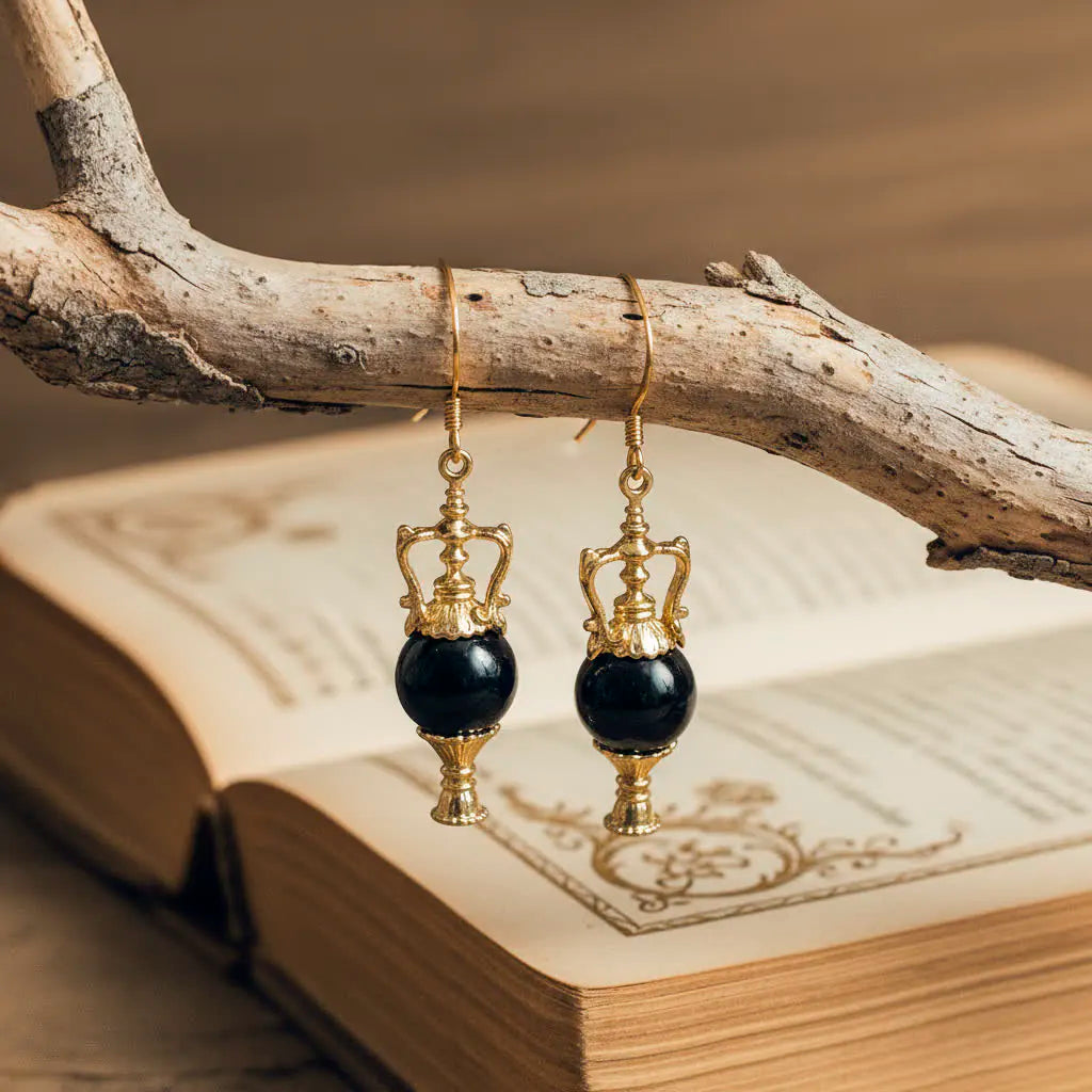 Boucles d'oreilles romaines Amphora