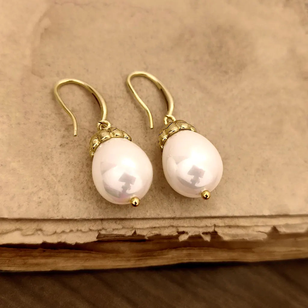Pendientes Barrocos de Bellota