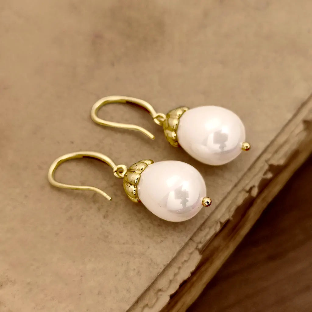 Pendientes Barrocos de Bellota