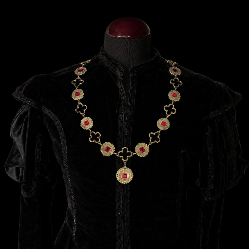 Collier de livrée Arthur à médaillon royal