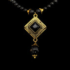 Onyx necklace Bertha