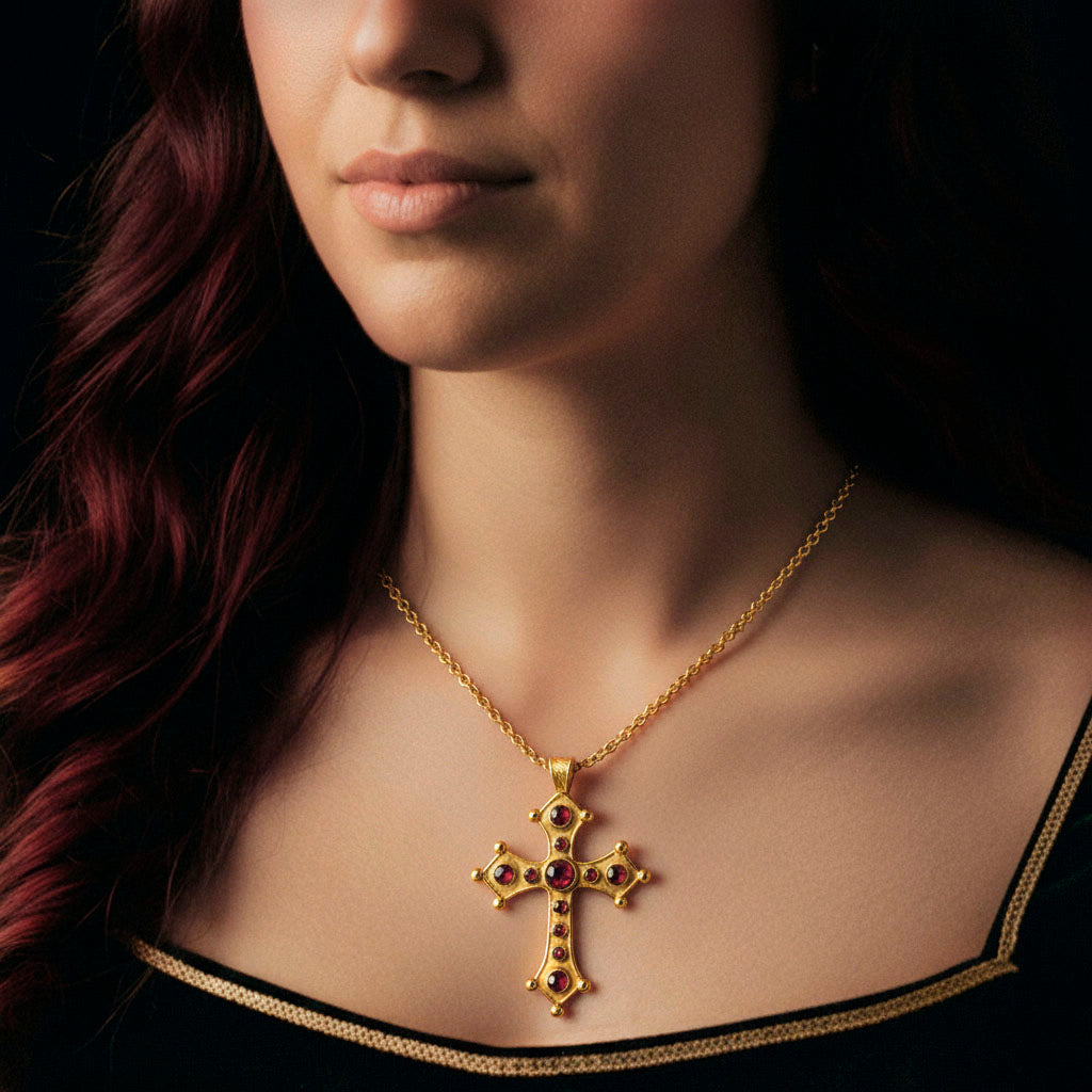 Renaissance Gold Chain Necklace Ginevra