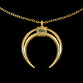 Roman Lunula Necklace
