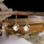 Pendientes Art Nouveau con perlas de gota Julie