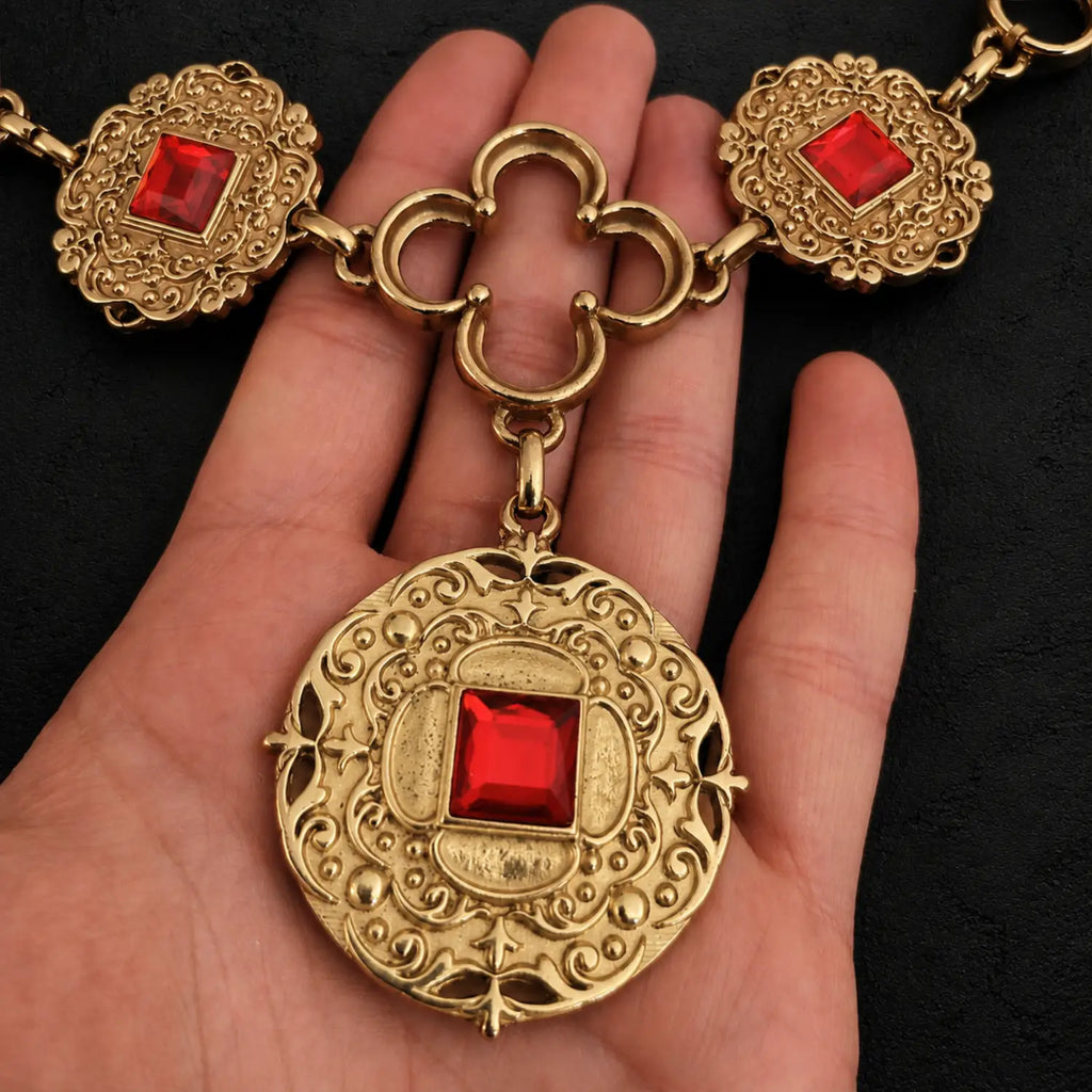 Collier de livrée Arthur à médaillon royal