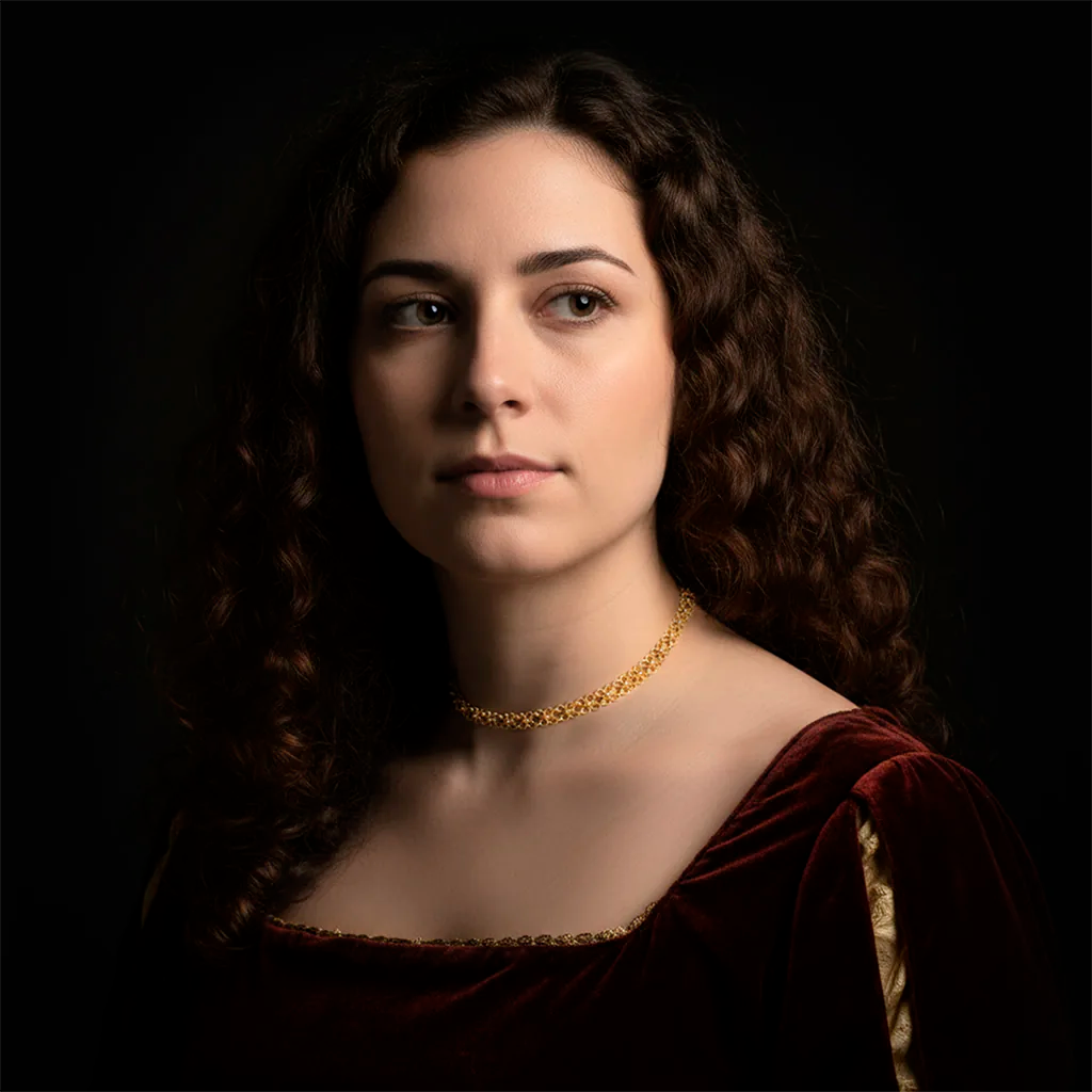 Renaissance Necklace Costanza Gold