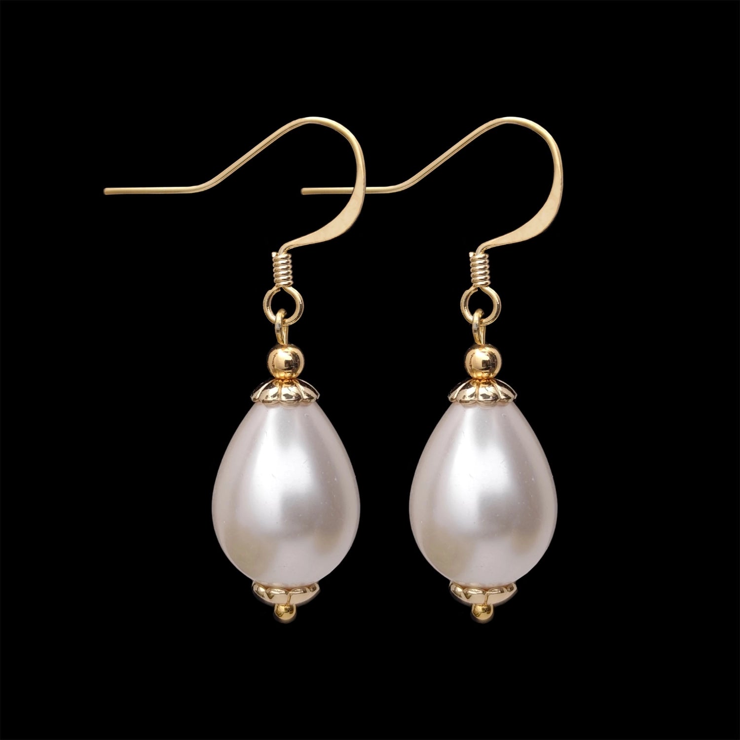 Eleonora of Toledo Earrings with French Hooks closures front view