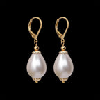 Eleonora of Toledo Earrings with Leverback closures front view