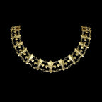 Collier de fonction Lis - Finition laiton