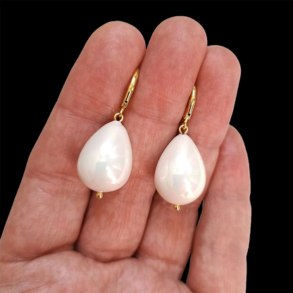 Boucles d'oreilles Fille à la perle Medium