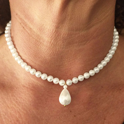 Renaissance pearl necklace Louise