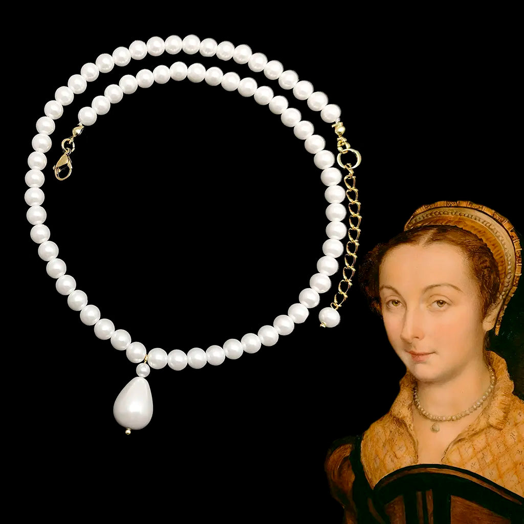 Renaissance pearl necklace Louise