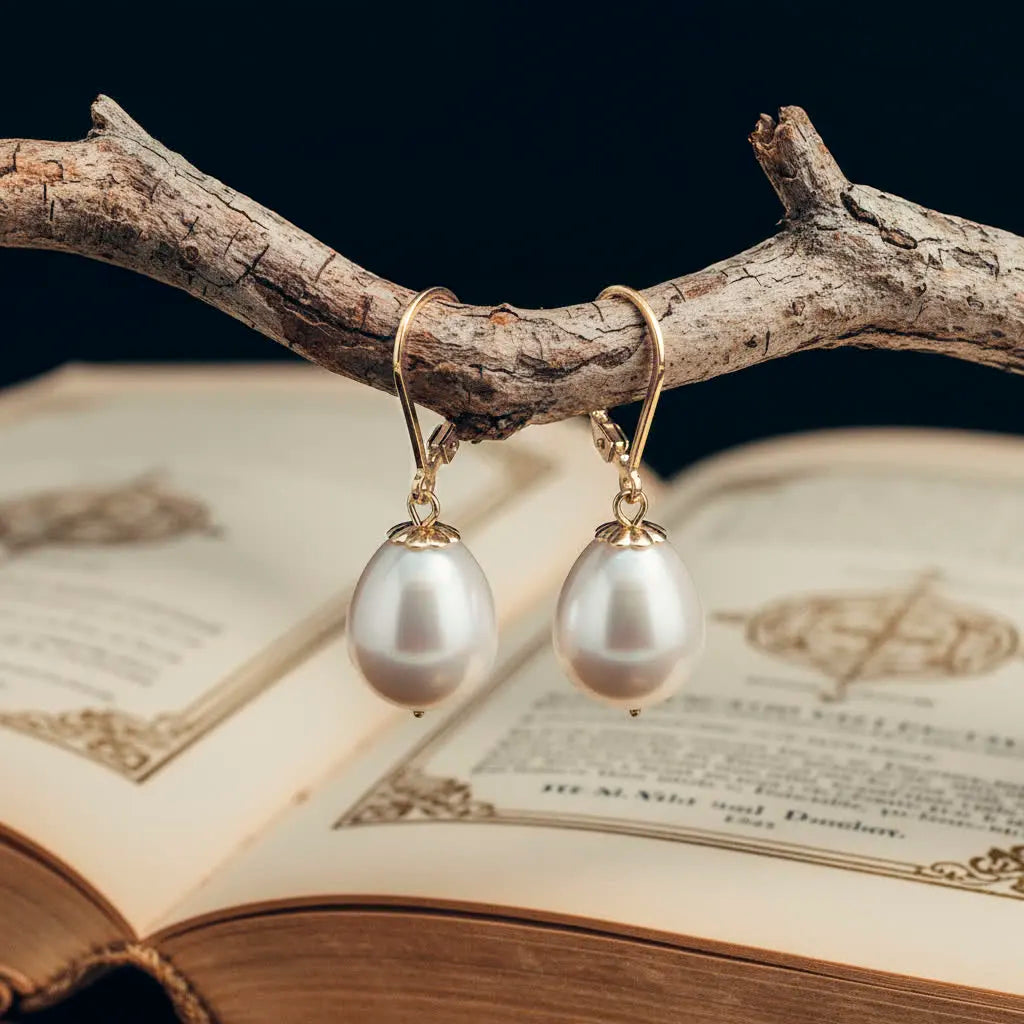 Boucles d'oreilles en or rempli Lucrezia Medici