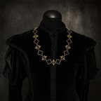 Collier de Livrée Ludwig fleur de lys ajouré