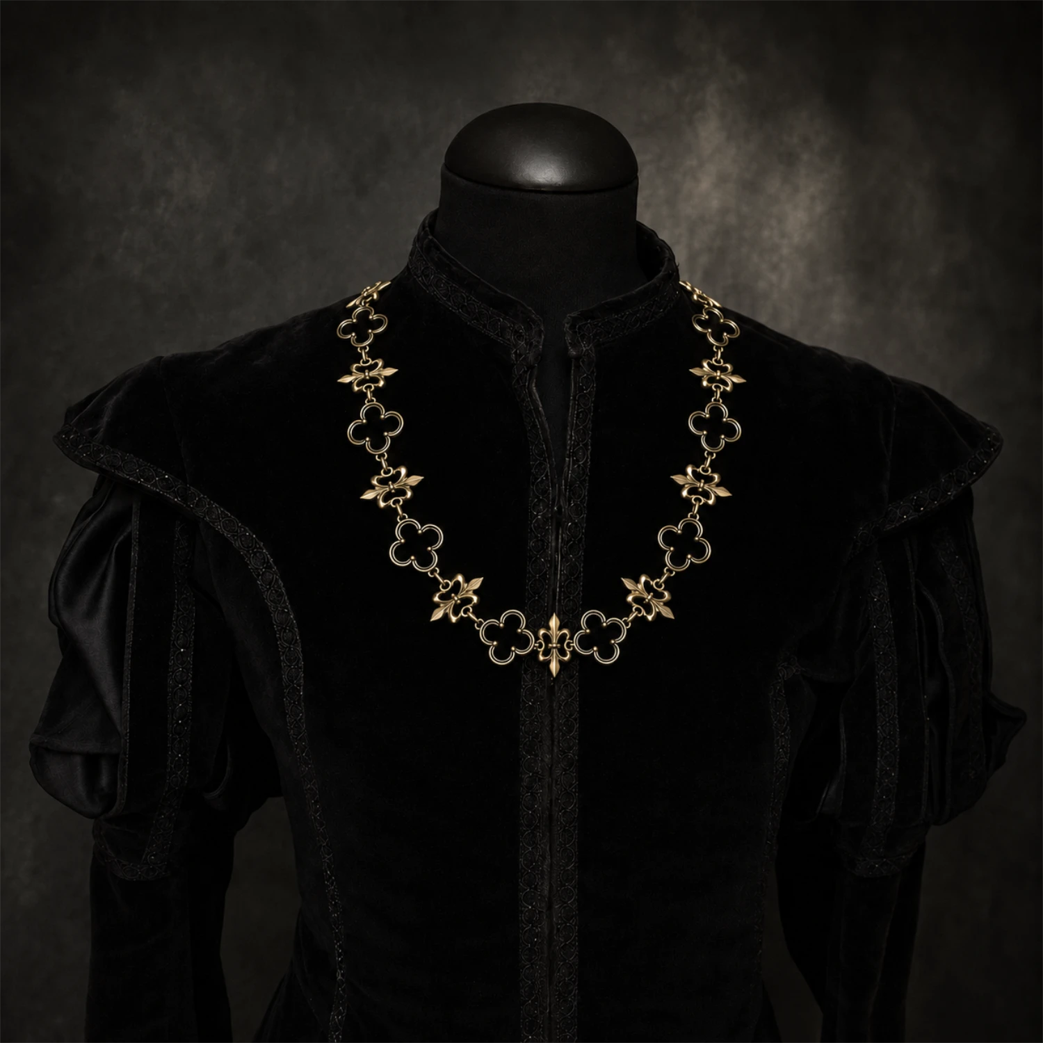 Ludwig Fleur de Lis Livery Collar