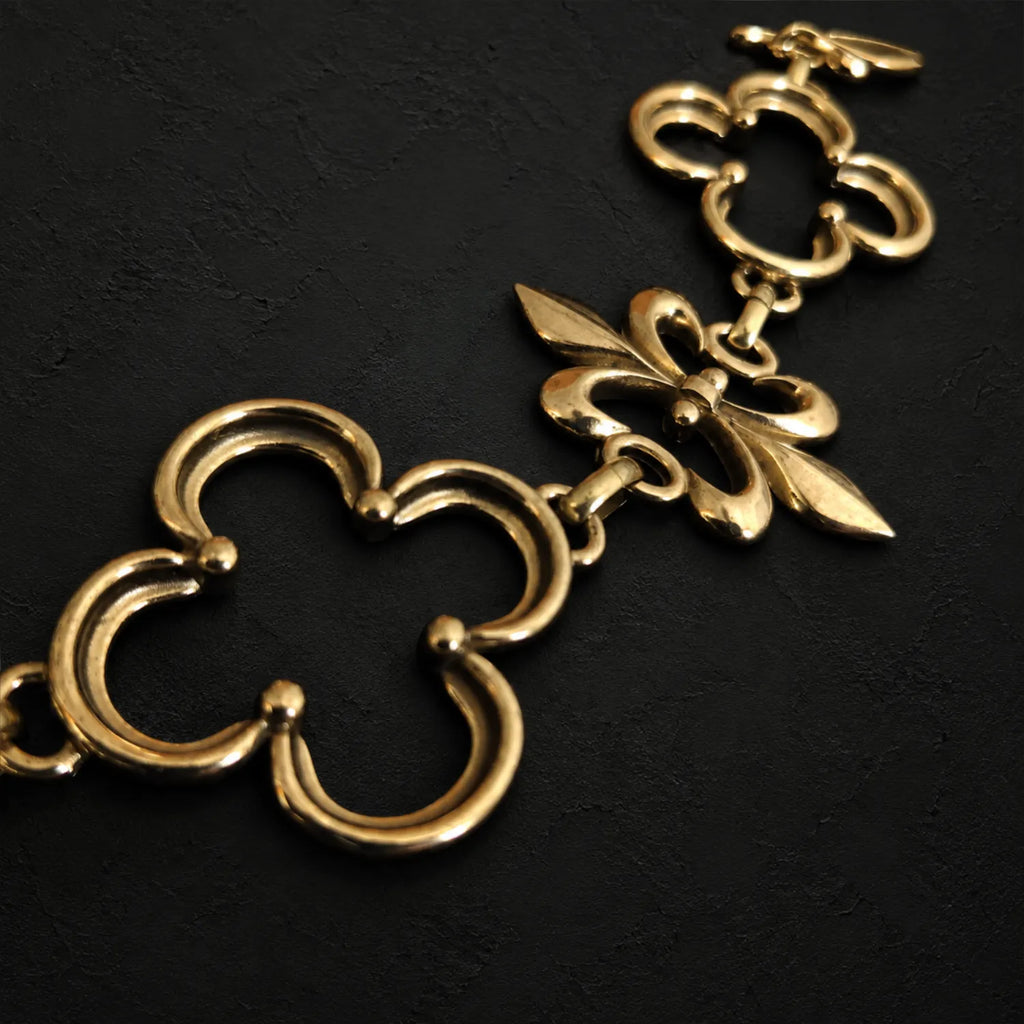 Collier de Livrée Ludwig fleur de lys ajouré