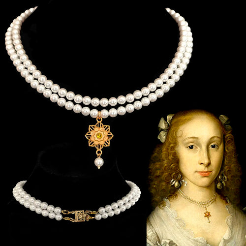 Pearl Baroque Necklace Michaela – Renaroque