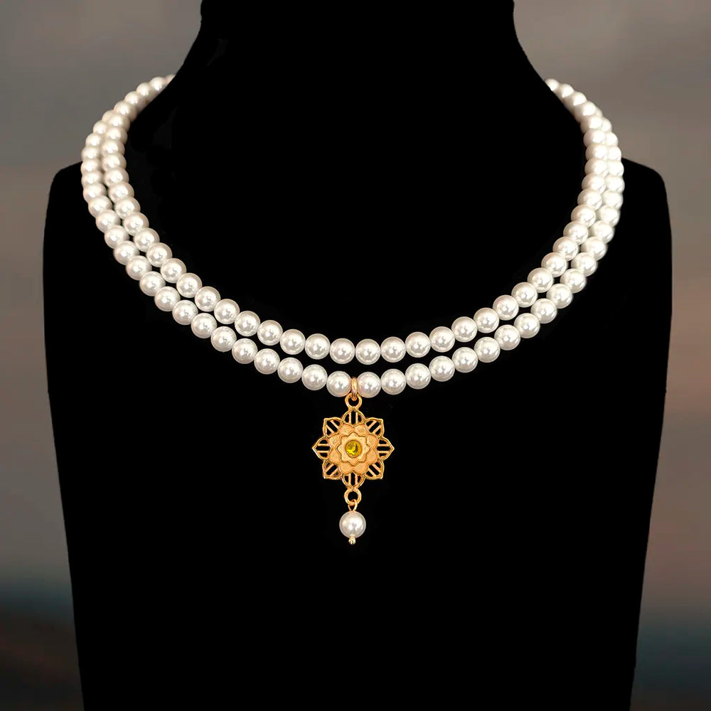 Collana barocca di perle Michaela