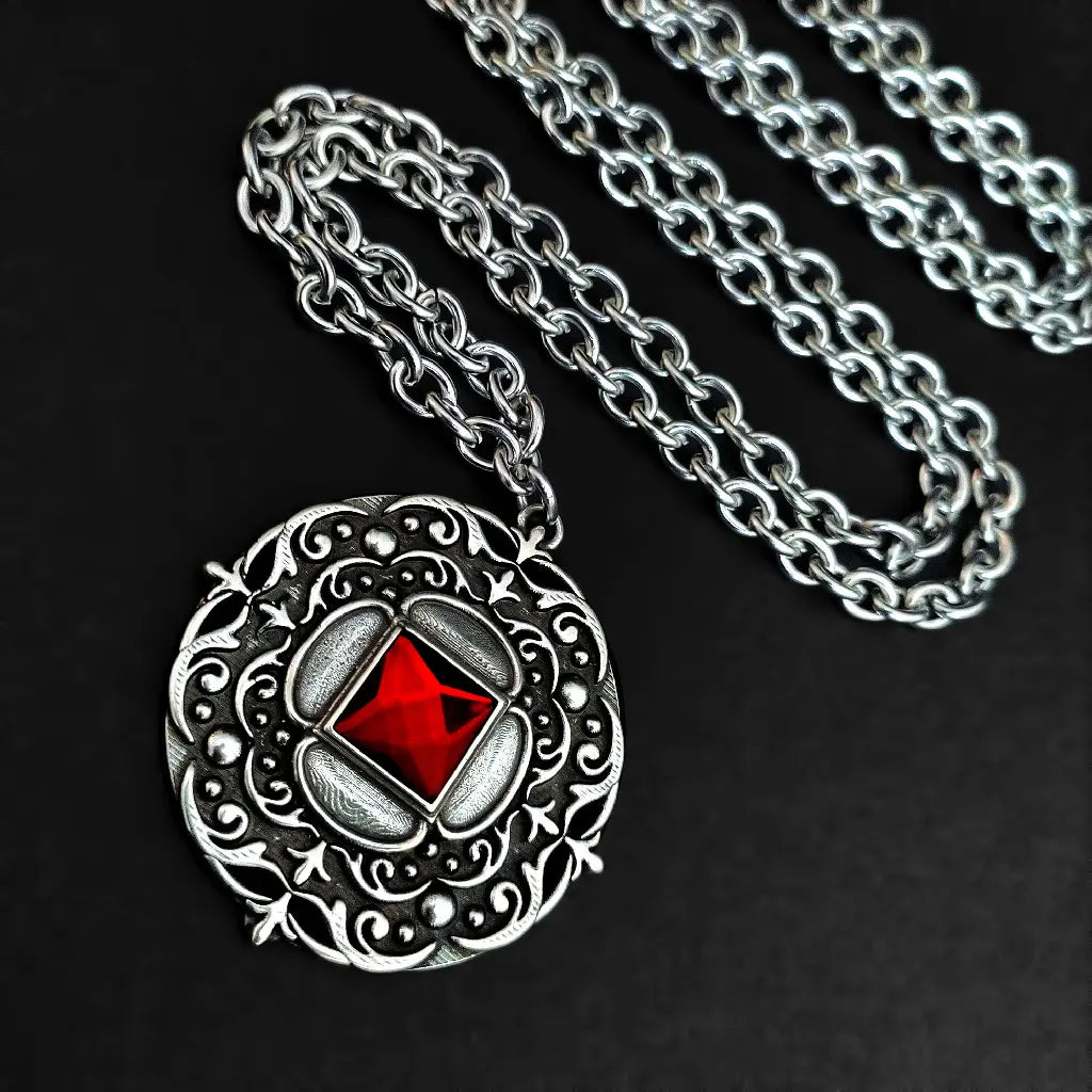 Cadena Tudor plateada