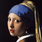 Girl with a pearl earrings Large