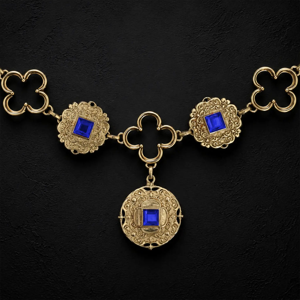Collier de livrée Arthur à médaillon royal