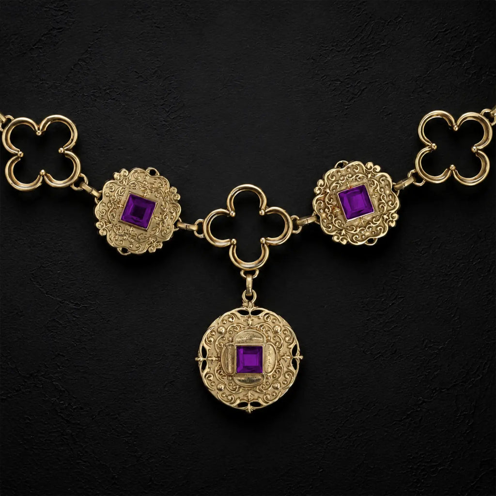 Collier de livrée Arthur à médaillon royal