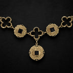 Collier de livrée Arthur à médaillon royal