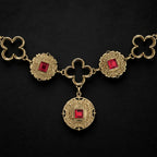 Collier de livrée Arthur à médaillon royal
