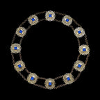 Amtskette im Tudorstil mit Kette