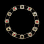 Amtskette im Tudorstil mit Kette