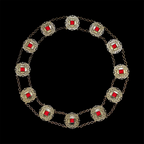 Amtskette im Tudorstil mit Kette