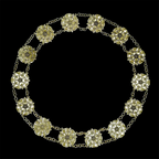 Amtskette mit Tudor-Rosen und Kette