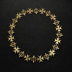 Total upper view Maltesse Cross and Double Fleur de Lis Chain of Office
