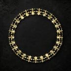 Fleur de Lis Brass Chain of Office Collar